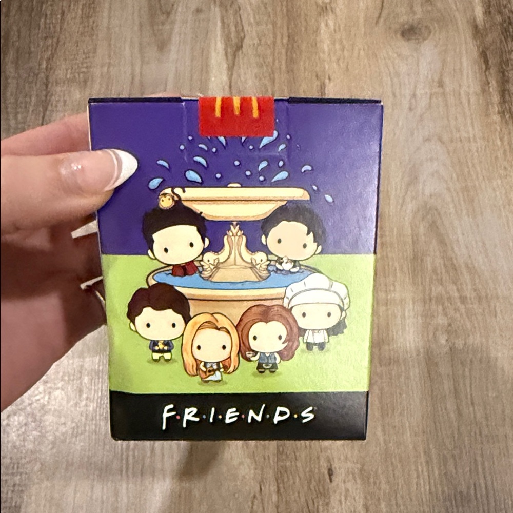 Never opened McDonald’s collab Friends Pop Art Figurine Box - Yellow & Black - Picture 3 of 6